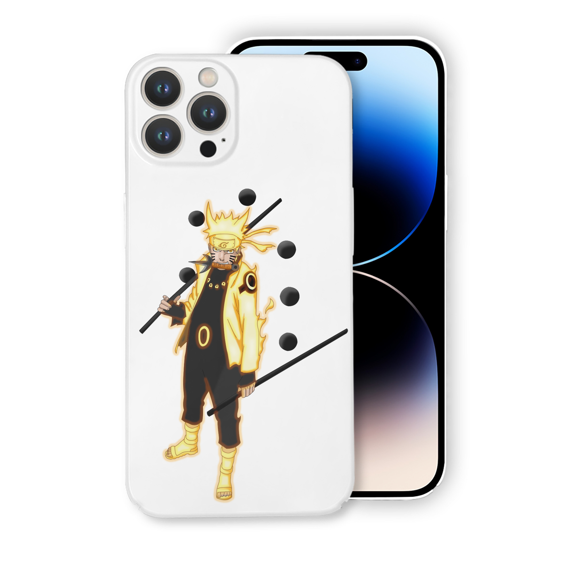 （画像用） NARUTO -ナルト- うずまき ナルト Uzumaki Naruto 【iPhone 14シリーズ対応】ハードケース